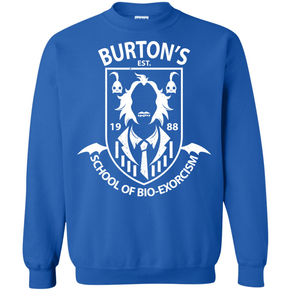 Sweatshirts Royal / Small Burtons School of Bio Exorcism Crewneck Sweatshirt