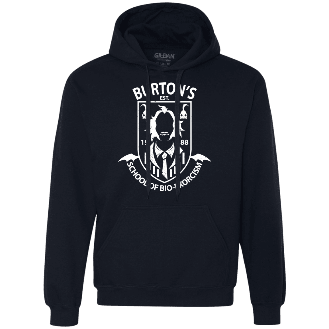 Sweatshirts Navy / Small Burtons School of Bio Exorcism Premium Fleece Hoodie