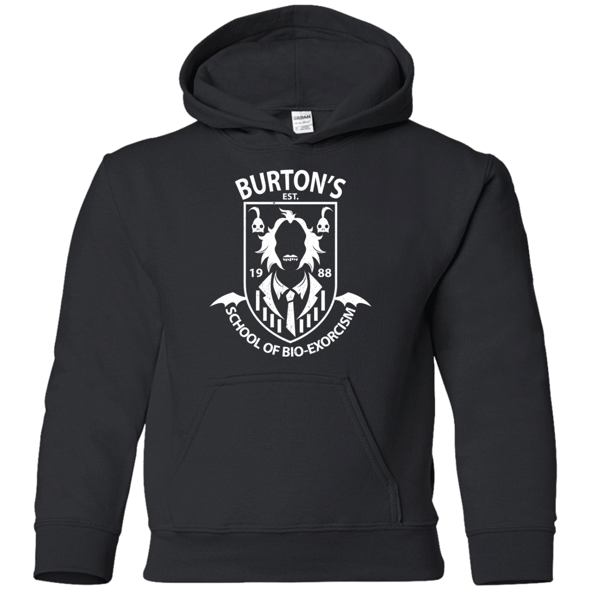Sweatshirts Black / YS Burtons School of Bio Exorcism Youth Hoodie