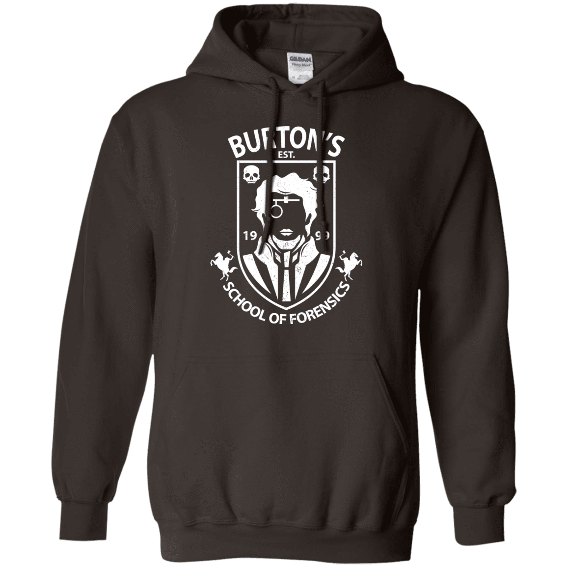 Sweatshirts Dark Chocolate / Small Burtons School of Forensics Pullover Hoodie