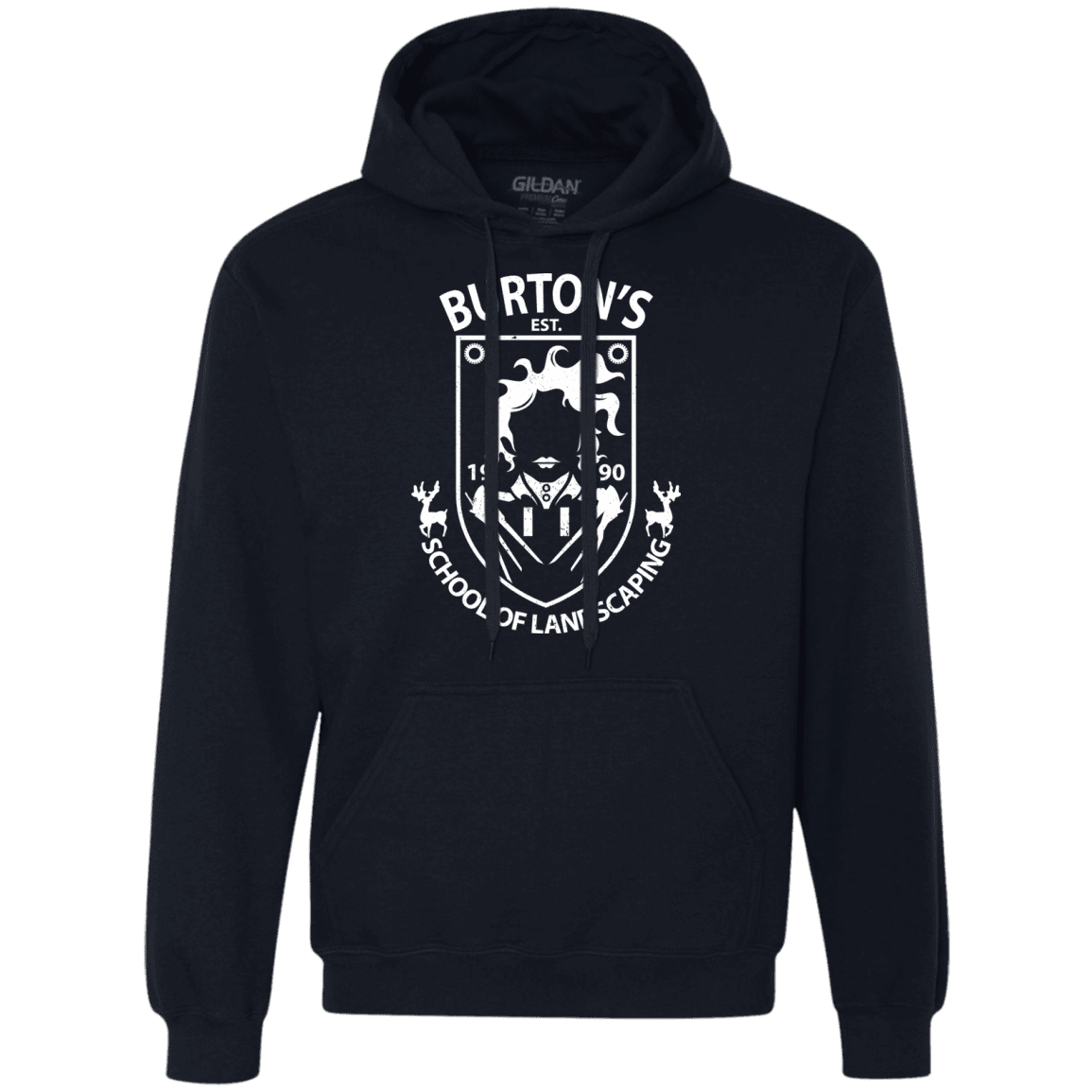 Sweatshirts Navy / Small Burtons School of Landscaping Premium Fleece Hoodie