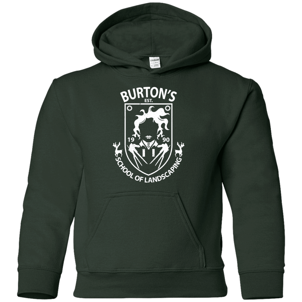Sweatshirts Forest Green / YS Burtons School of Landscaping Youth Hoodie