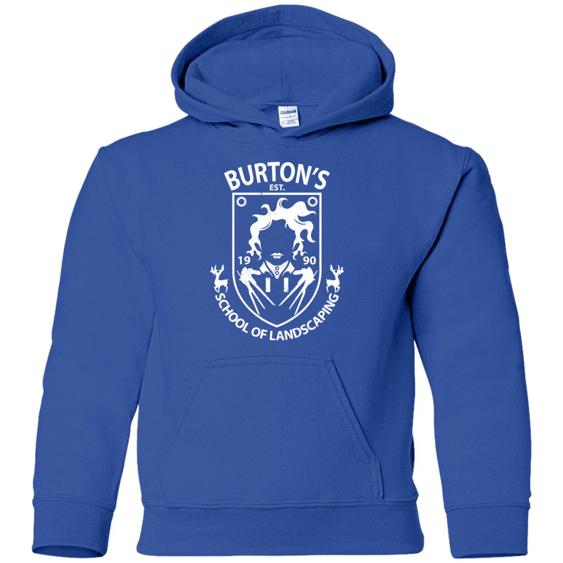 Sweatshirts Royal / YS Burtons School of Landscaping Youth Hoodie