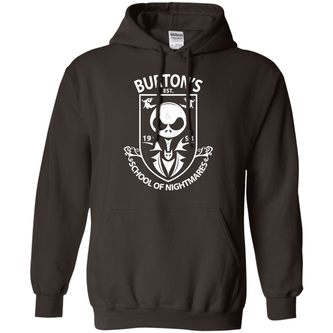 Sweatshirts Dark Chocolate / Small Burtons School of Nightmares Pullover Hoodie