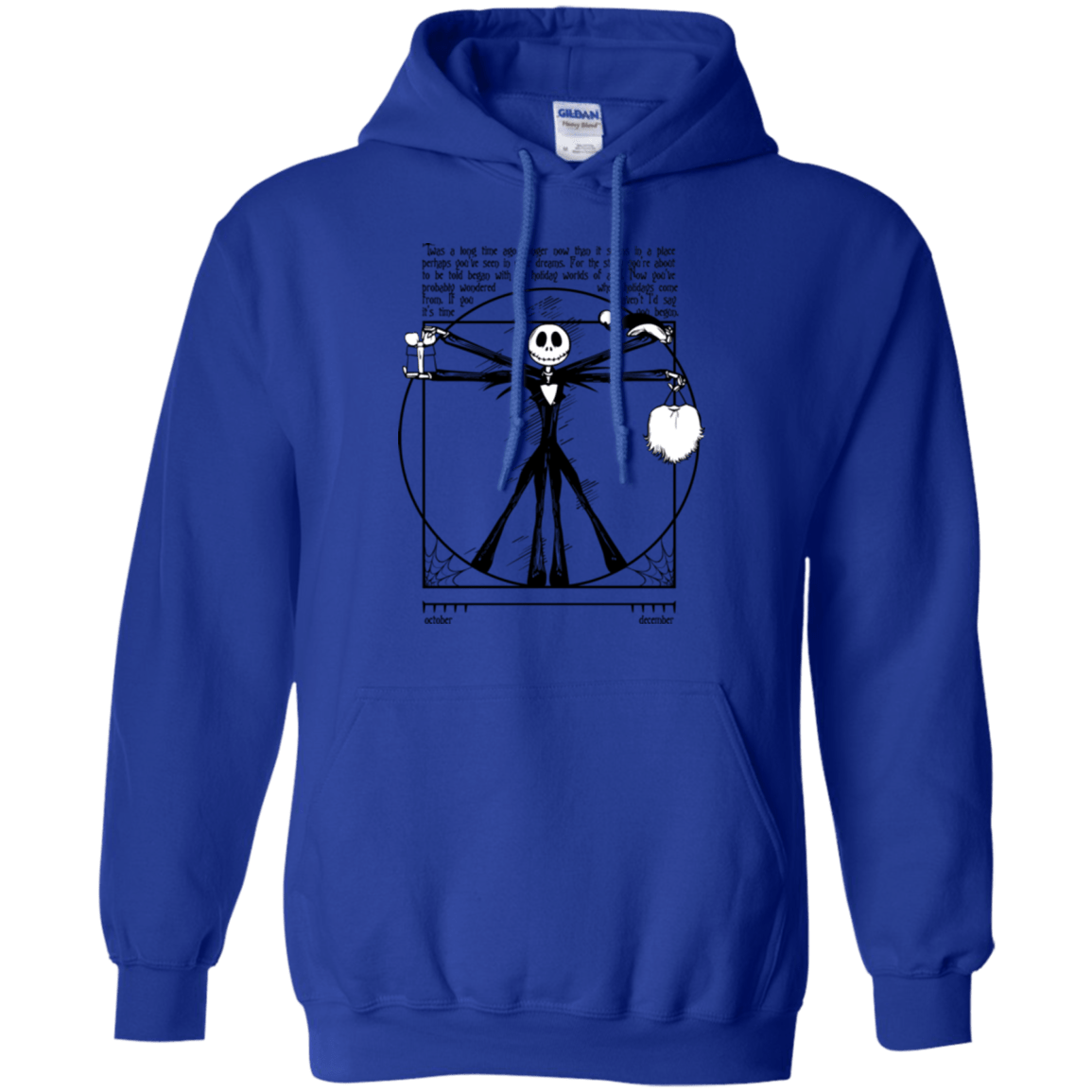 Sweatshirts Royal / Small Burtruvian Man Pullover Hoodie