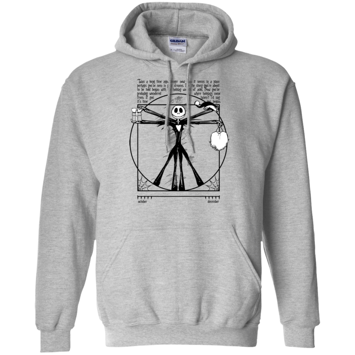 Sweatshirts Sport Grey / Small Burtruvian Man Pullover Hoodie