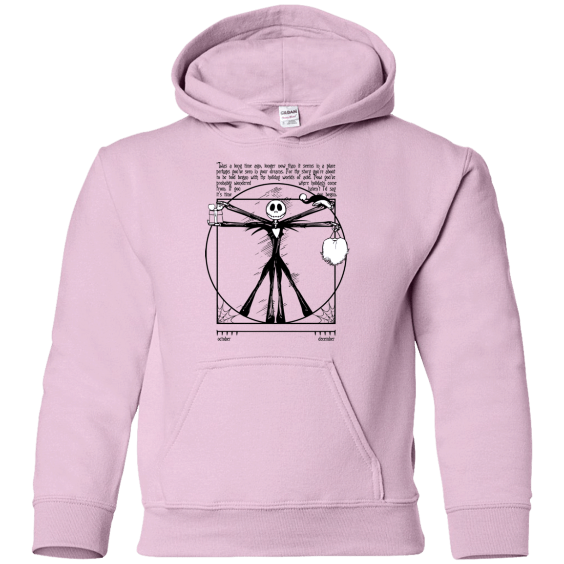 Sweatshirts Light Pink / YS Burtruvian Man Youth Hoodie