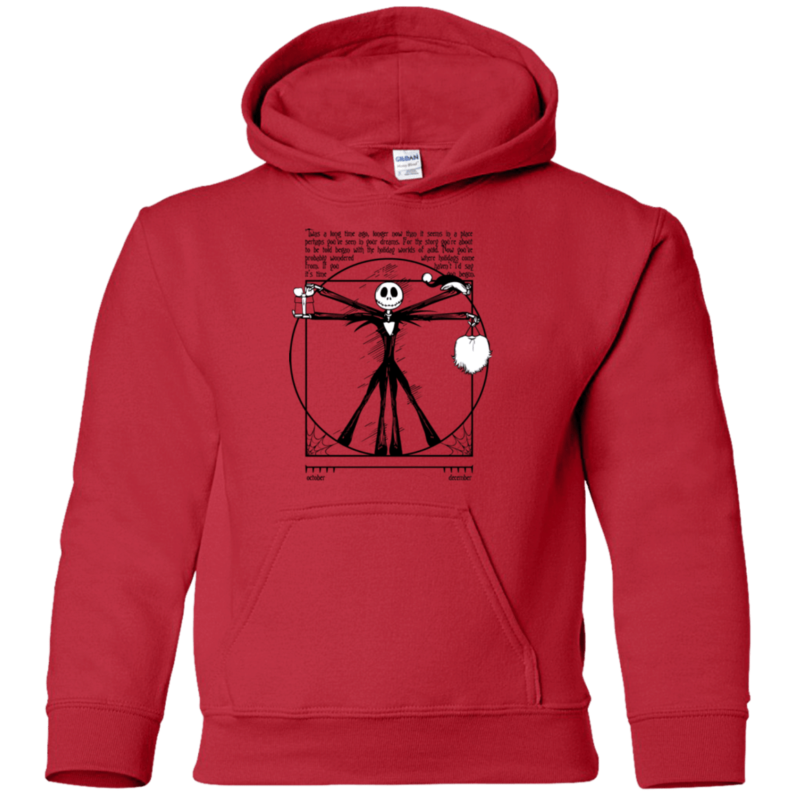 Sweatshirts Red / YS Burtruvian Man Youth Hoodie