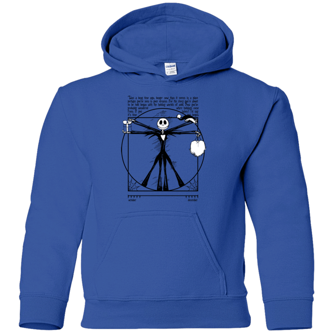 Sweatshirts Royal / YS Burtruvian Man Youth Hoodie