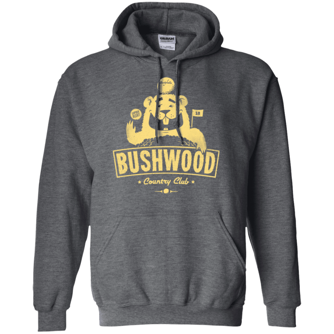 Sweatshirts Dark Heather / Small Bushwood Pullover Hoodie