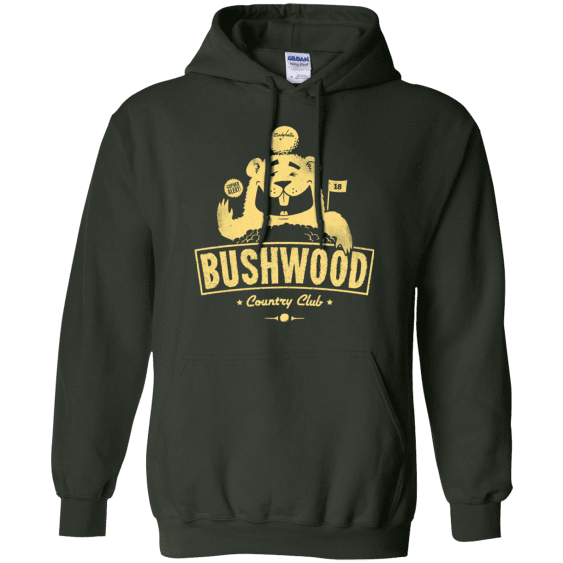 Sweatshirts Forest Green / Small Bushwood Pullover Hoodie