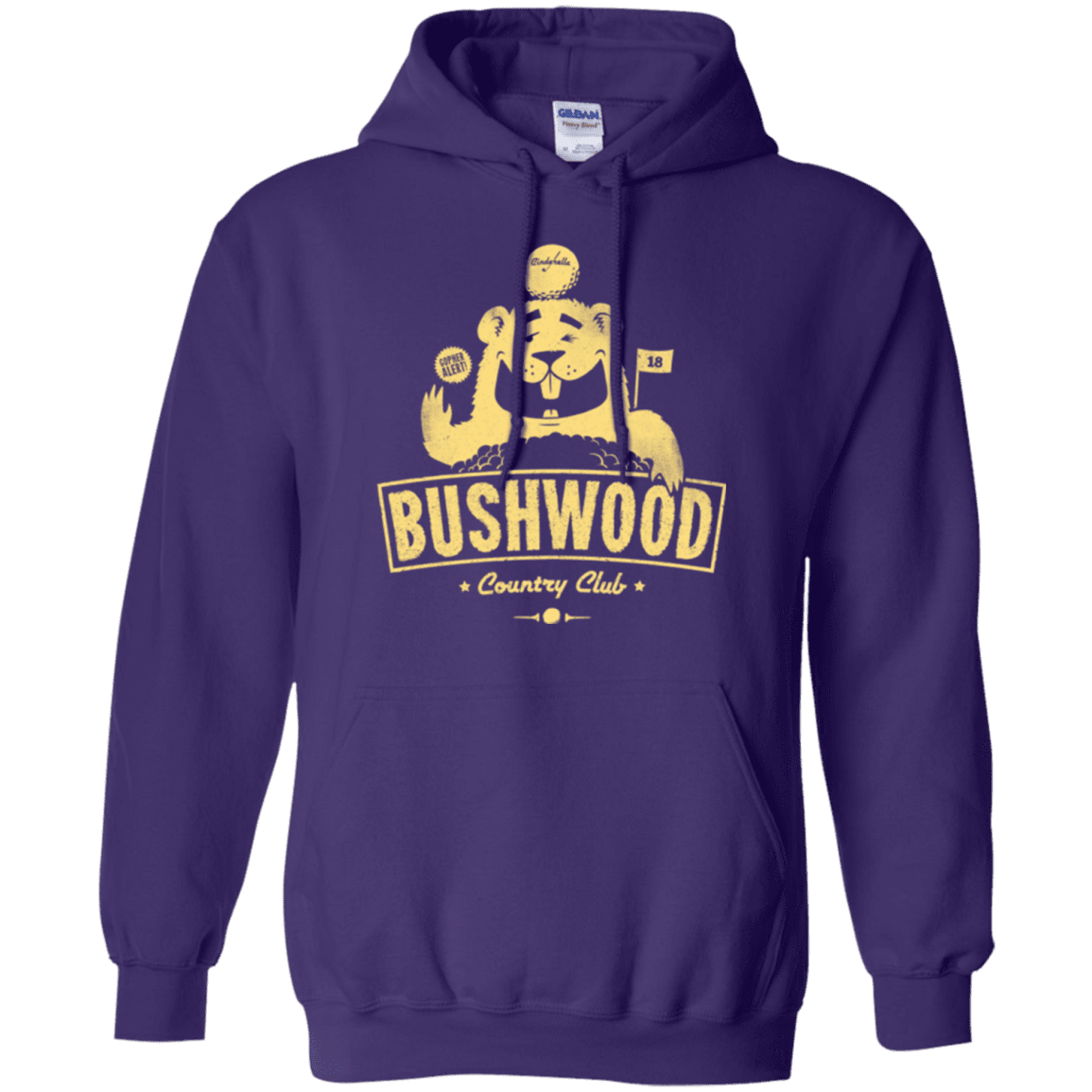 Sweatshirts Purple / Small Bushwood Pullover Hoodie