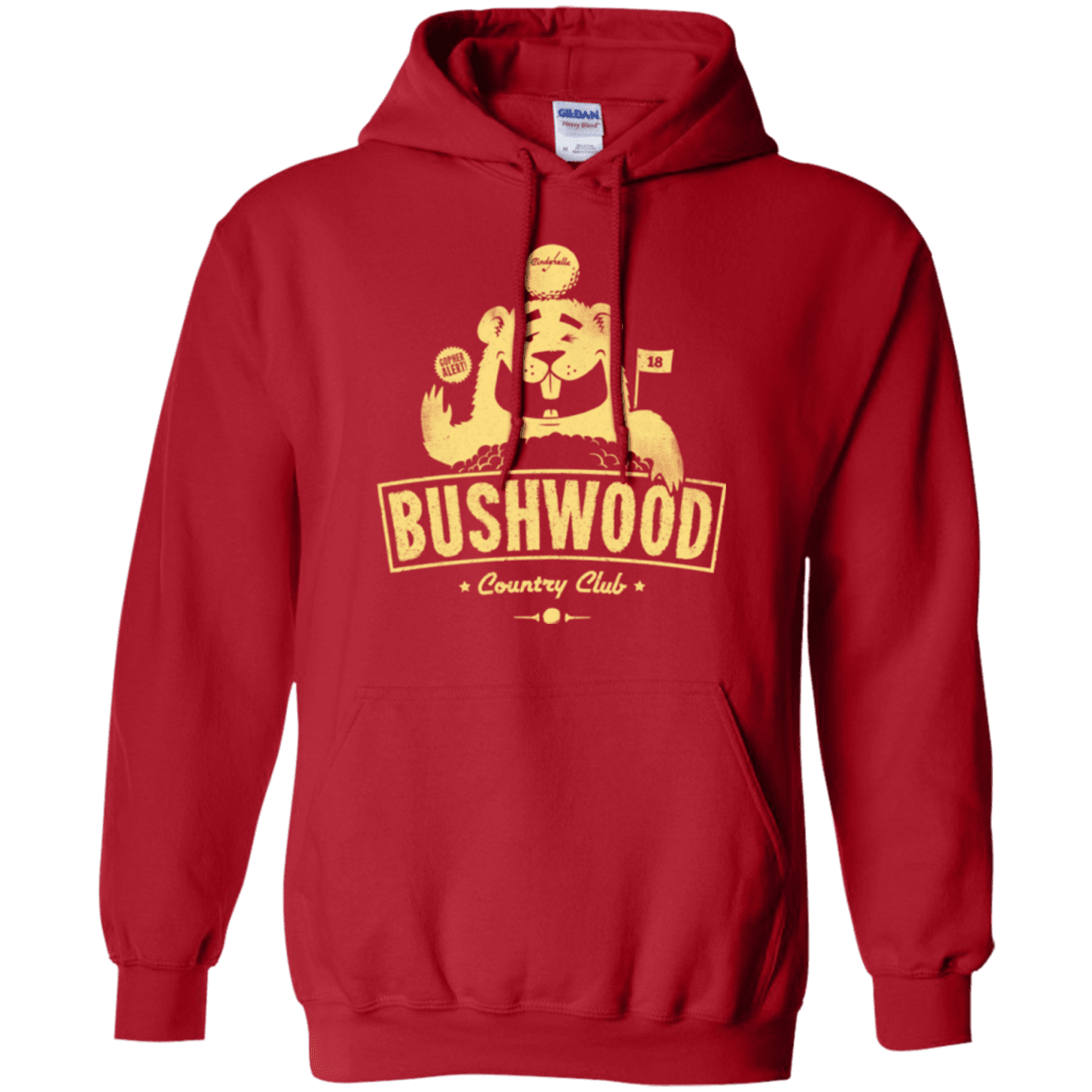 Sweatshirts Red / Small Bushwood Pullover Hoodie