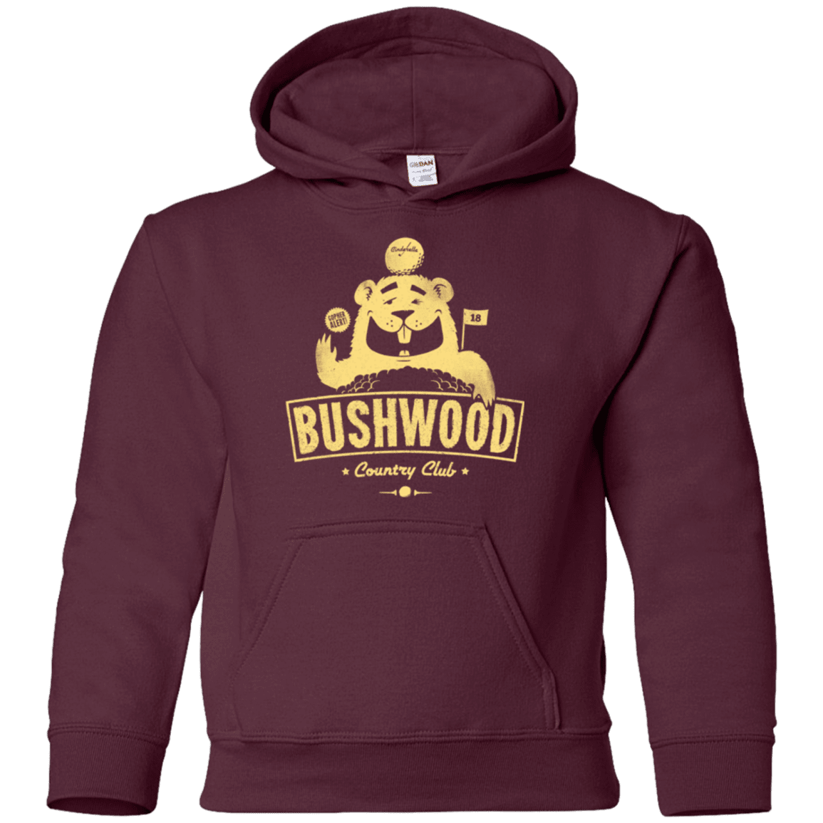 Sweatshirts Maroon / YS Bushwood Youth Hoodie