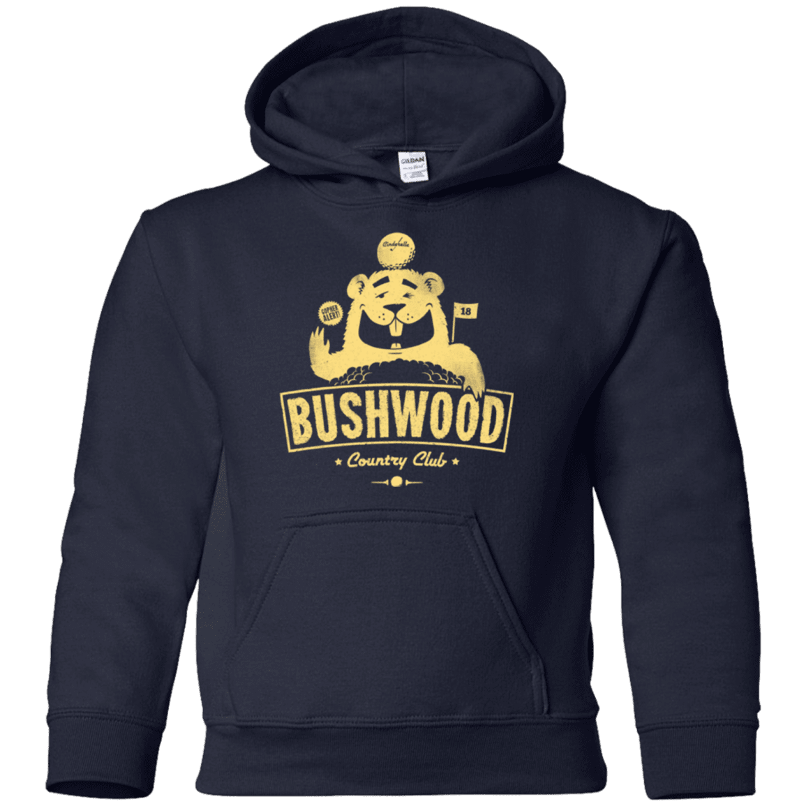 Sweatshirts Navy / YS Bushwood Youth Hoodie