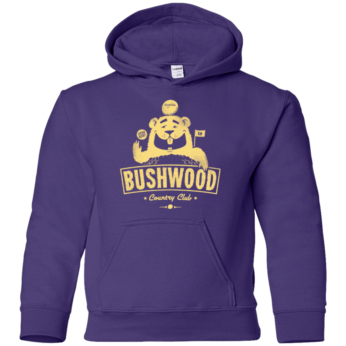 Sweatshirts Purple / YS Bushwood Youth Hoodie