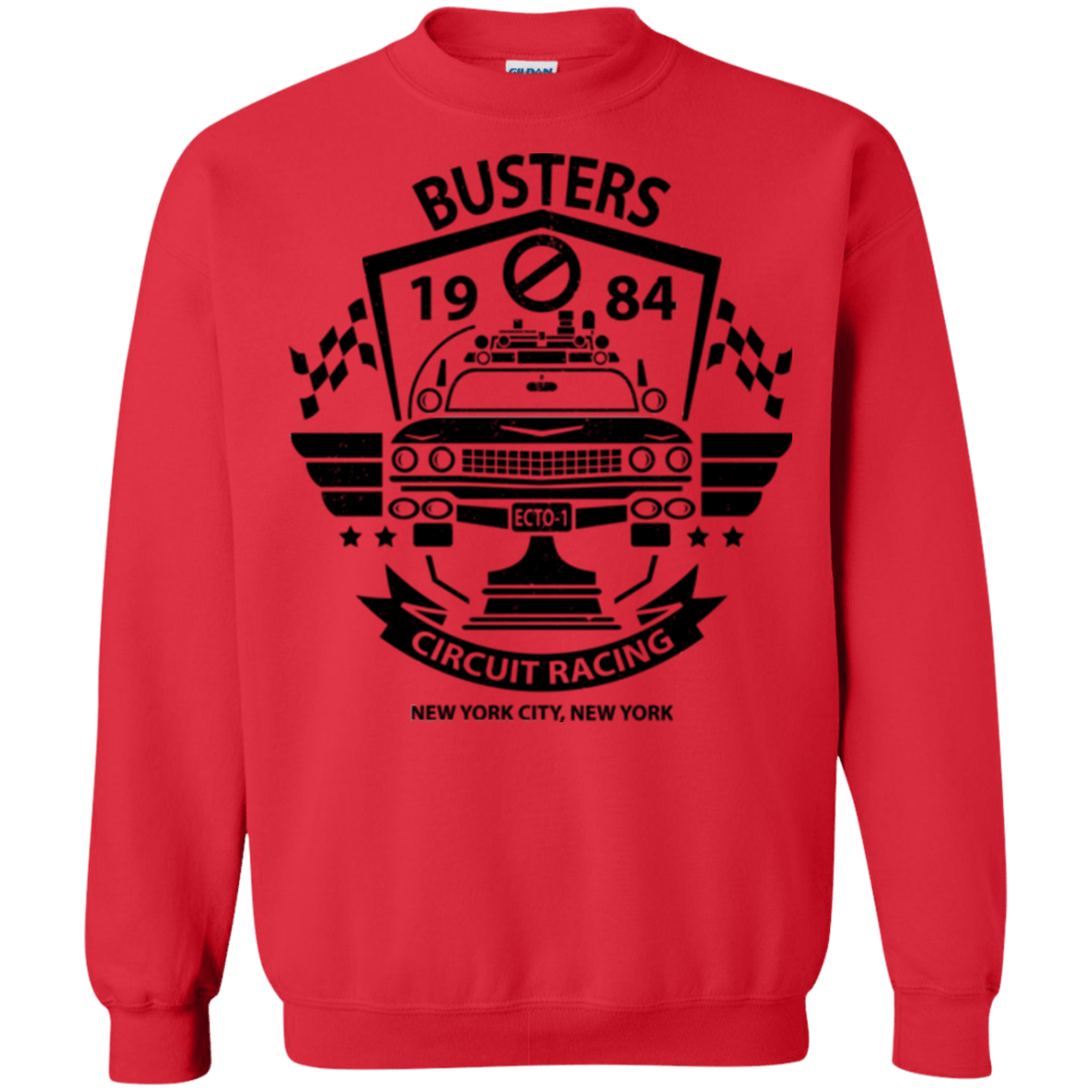 Sweatshirts Red / Small Busters Circuit Crewneck Sweatshirt