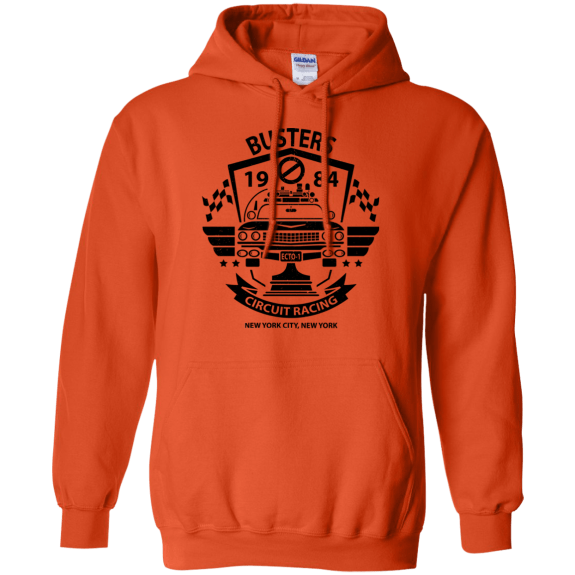 Sweatshirts Orange / Small Busters Circuit Pullover Hoodie