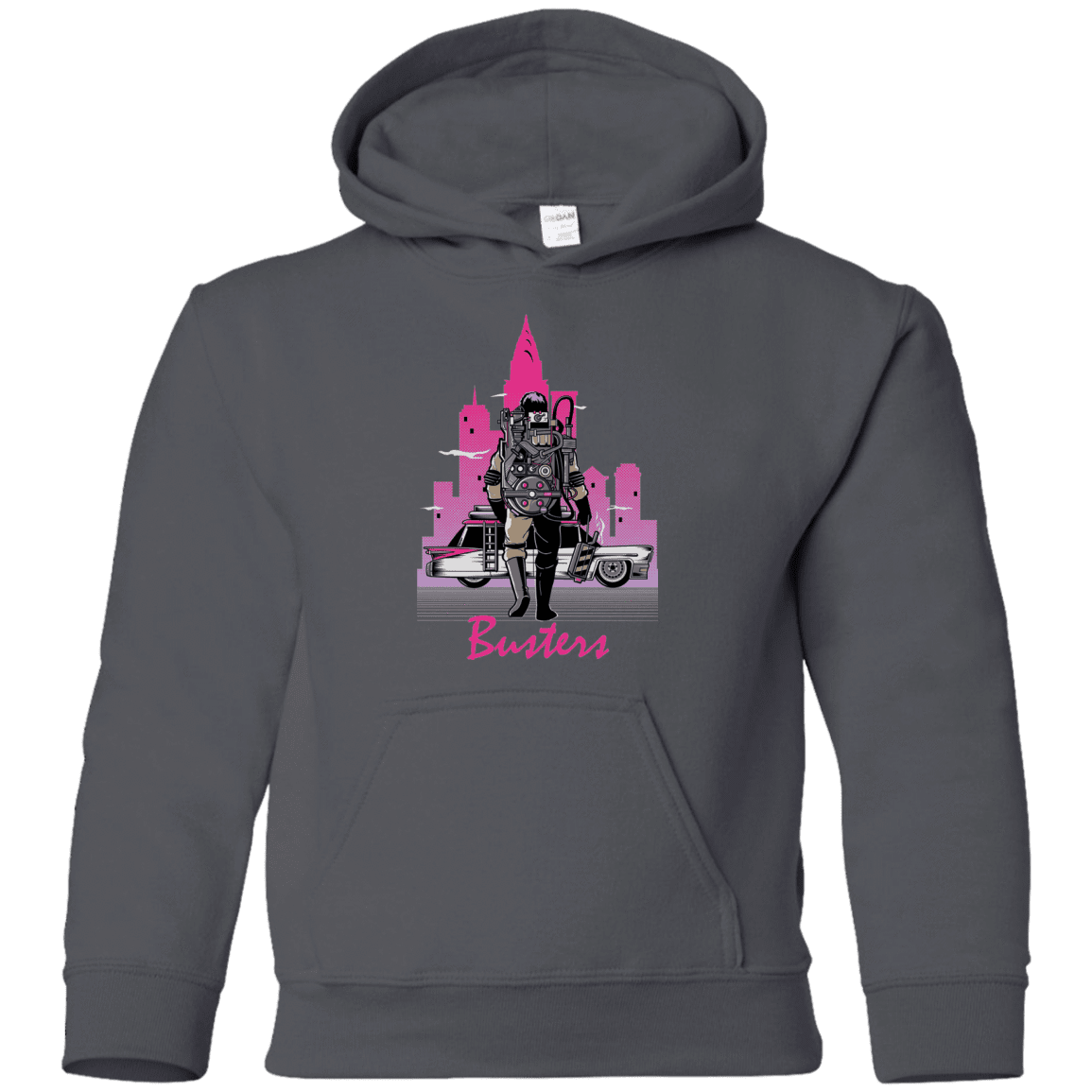 Sweatshirts Charcoal / YS BUSTERS DRIVE Youth Hoodie