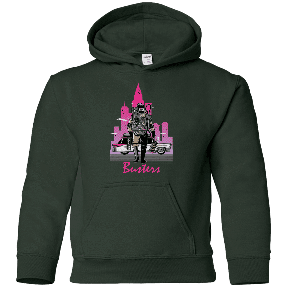 Sweatshirts Forest Green / YS BUSTERS DRIVE Youth Hoodie