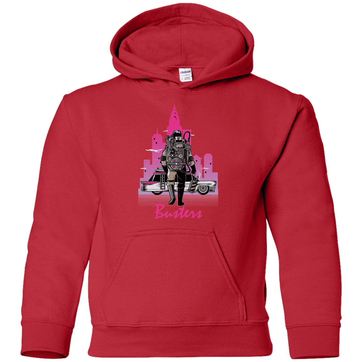 Sweatshirts Red / YS BUSTERS DRIVE Youth Hoodie