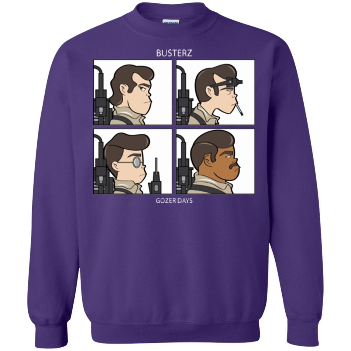 Sweatshirts Purple / Small Busterz Crewneck Sweatshirt