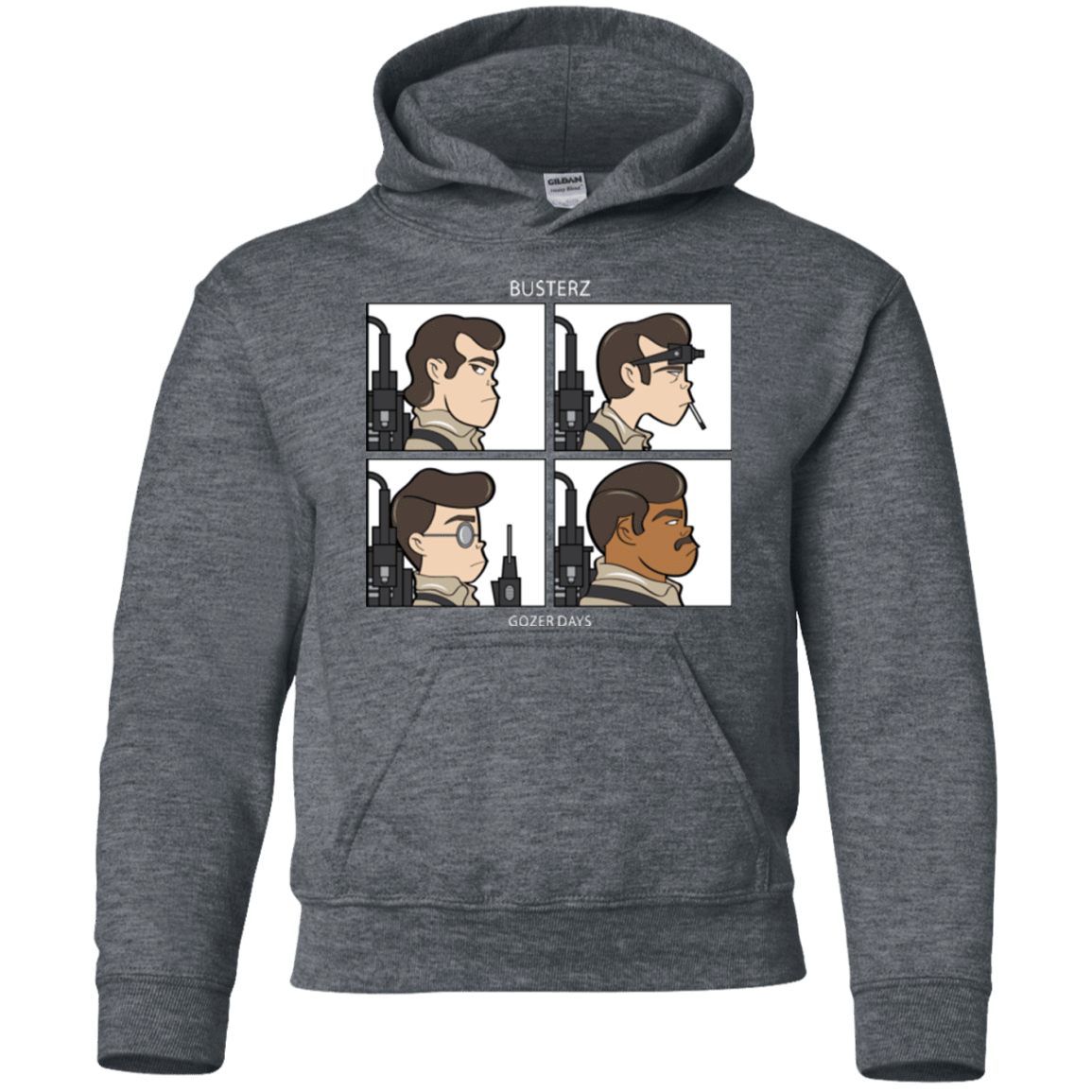 Sweatshirts Dark Heather / YS Busterz Youth Hoodie