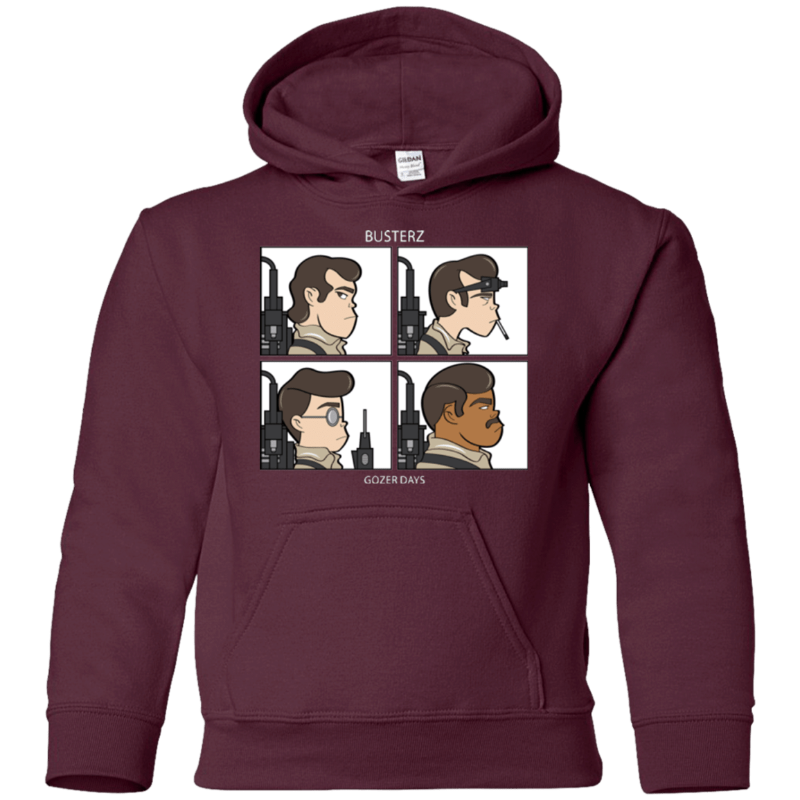 Sweatshirts Maroon / YS Busterz Youth Hoodie