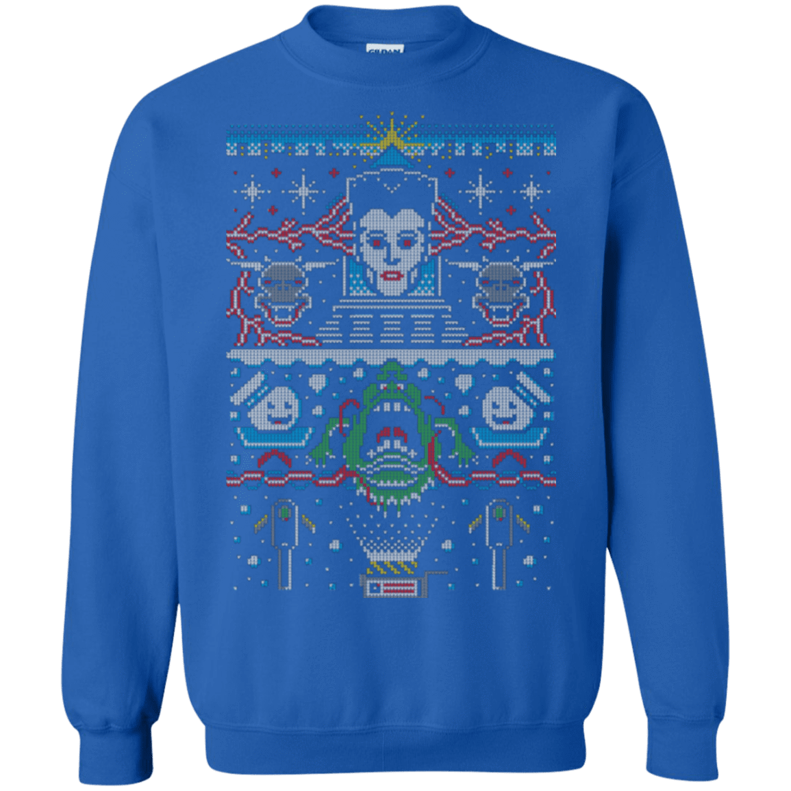Sweatshirts Royal / Small Bustin Christmas Crewneck Sweatshirt