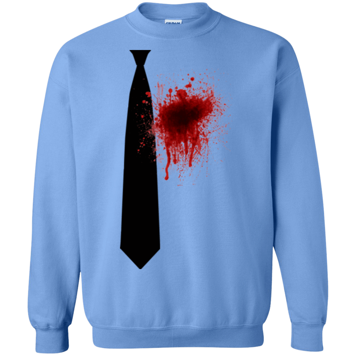 Sweatshirts Carolina Blue / Small Butcher tie Crewneck Sweatshirt