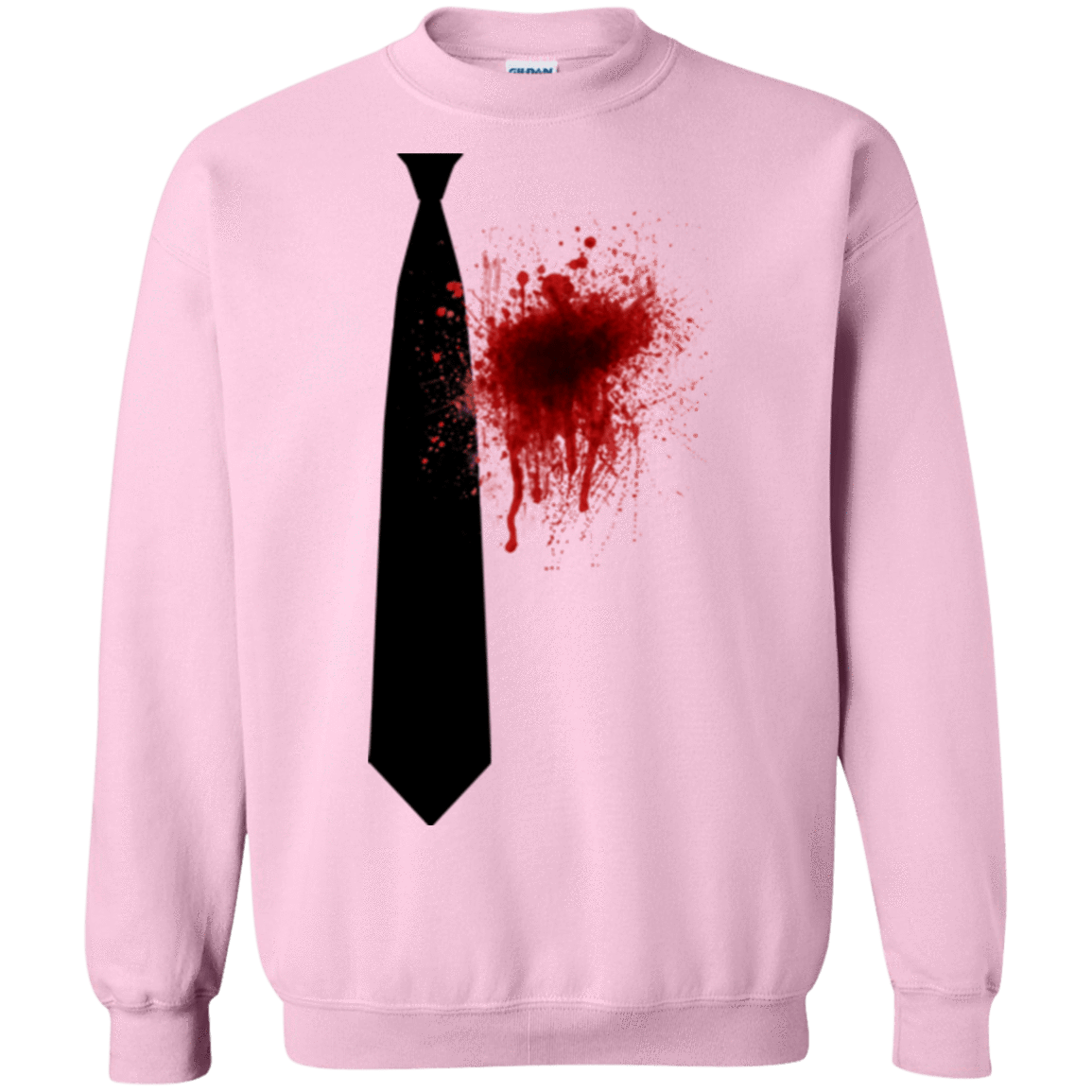 Sweatshirts Light Pink / Small Butcher tie Crewneck Sweatshirt