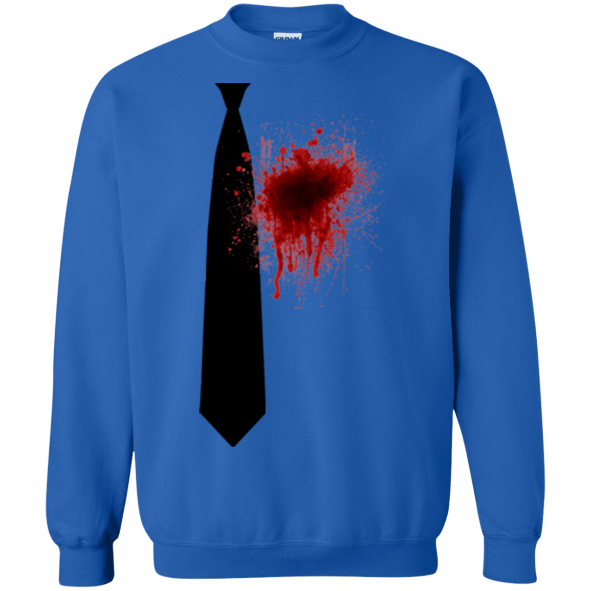 Sweatshirts Royal / Small Butcher tie Crewneck Sweatshirt