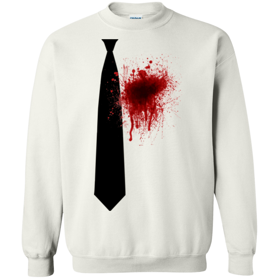 Sweatshirts White / Small Butcher tie Crewneck Sweatshirt