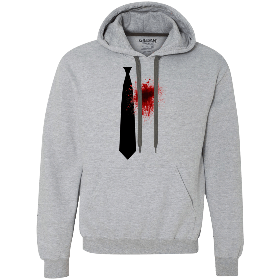 Sweatshirts Sport Grey / Small Butcher tie Premium Fleece Hoodie