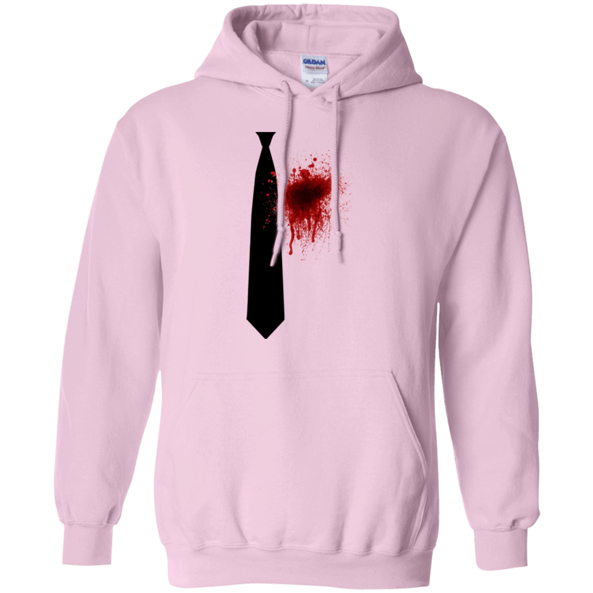 Sweatshirts Light Pink / Small Butcher tie Pullover Hoodie
