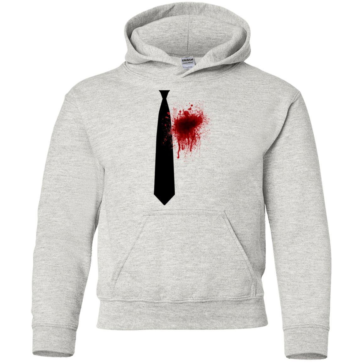 Sweatshirts Ash / YS Butcher tie Youth Hoodie
