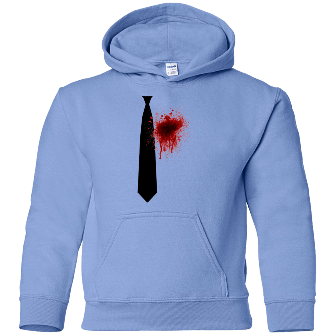 Sweatshirts Carolina Blue / YS Butcher tie Youth Hoodie