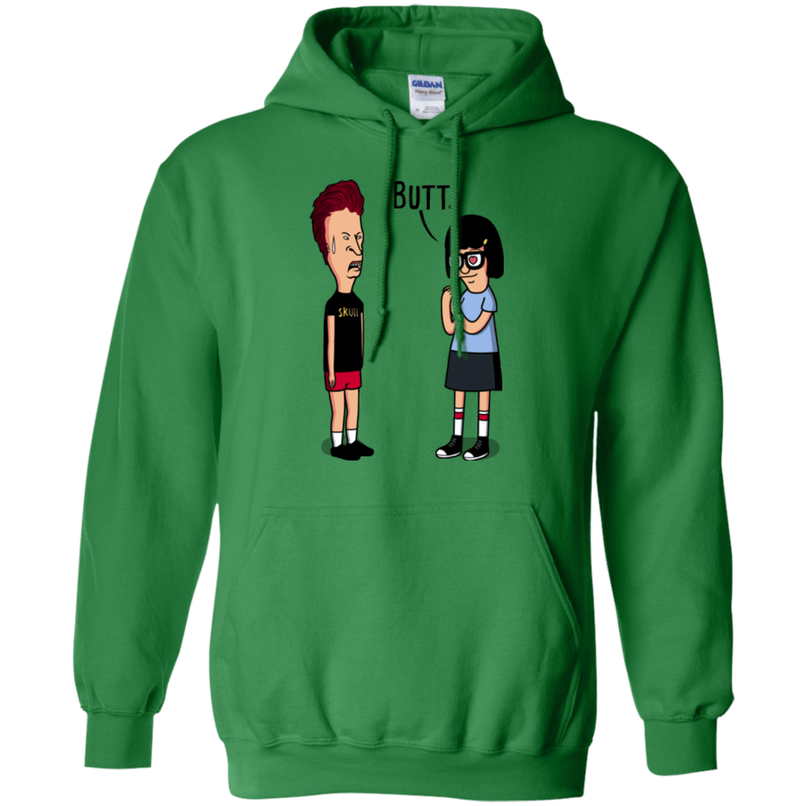 Sweatshirts Irish Green / S butt.. Pullover Hoodie