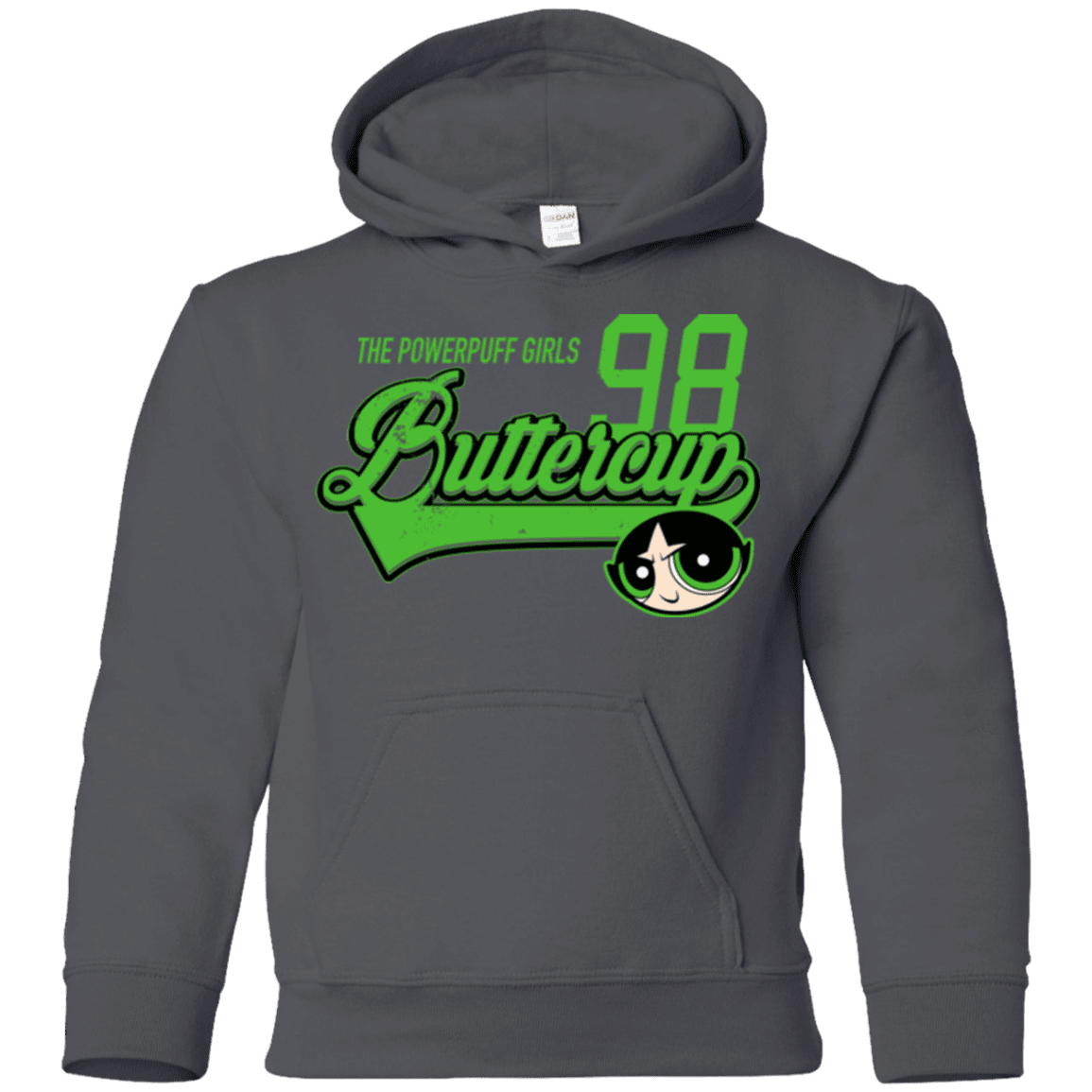 Sweatshirts Charcoal / YS Buttercup Youth Hoodie