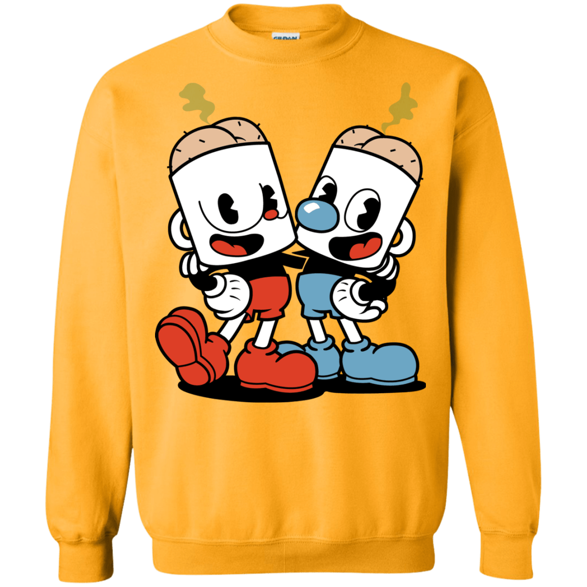 Sweatshirts Gold / S Butthead Crewneck Sweatshirt