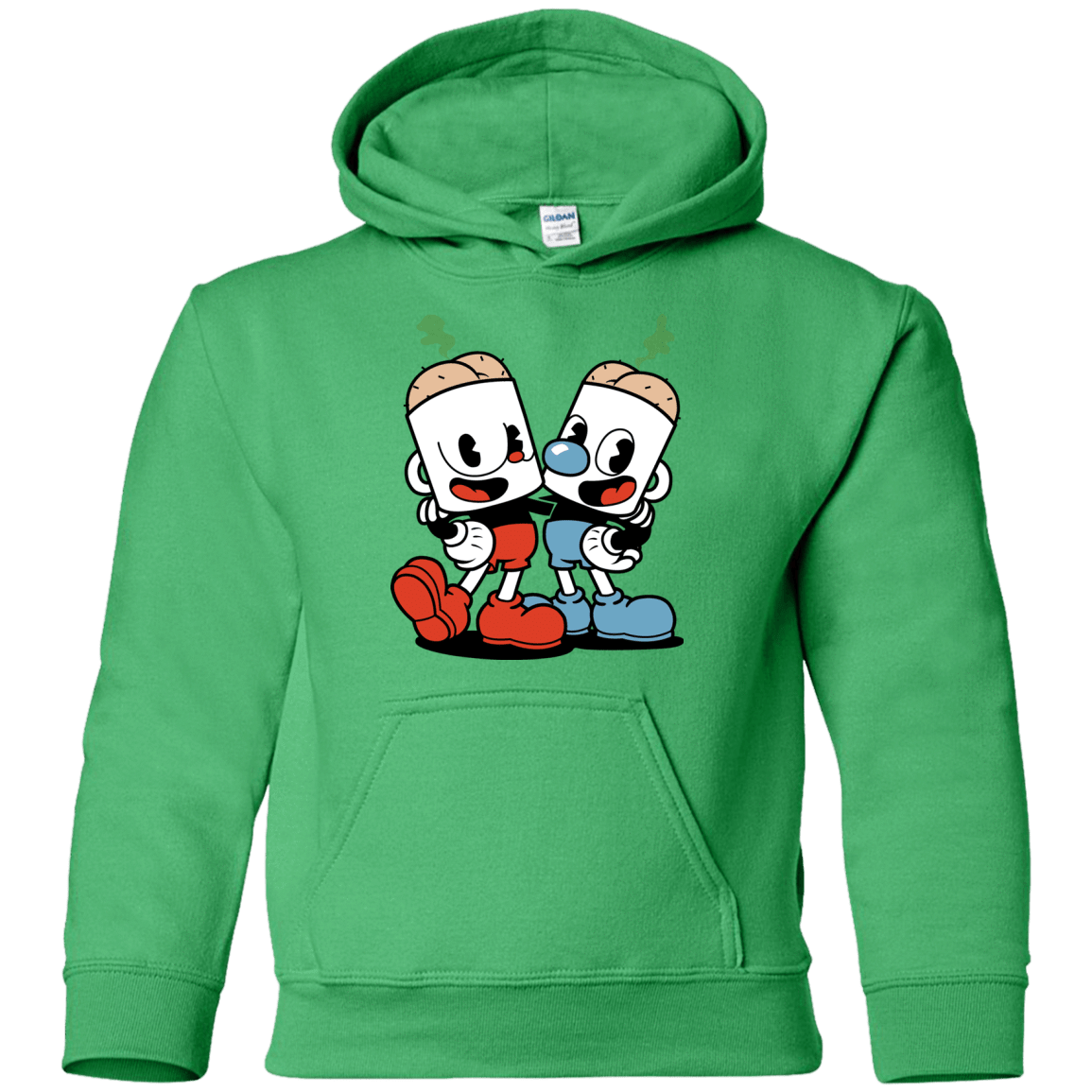 Sweatshirts Irish Green / YS Butthead Youth Hoodie