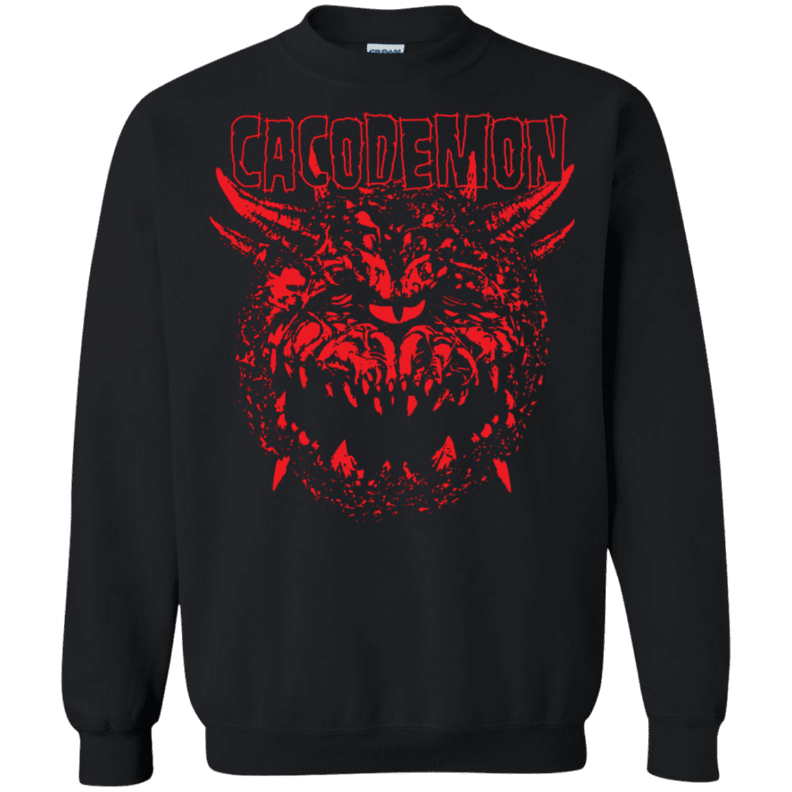 Sweatshirts Black / S Cacodemon Crewneck Sweatshirt