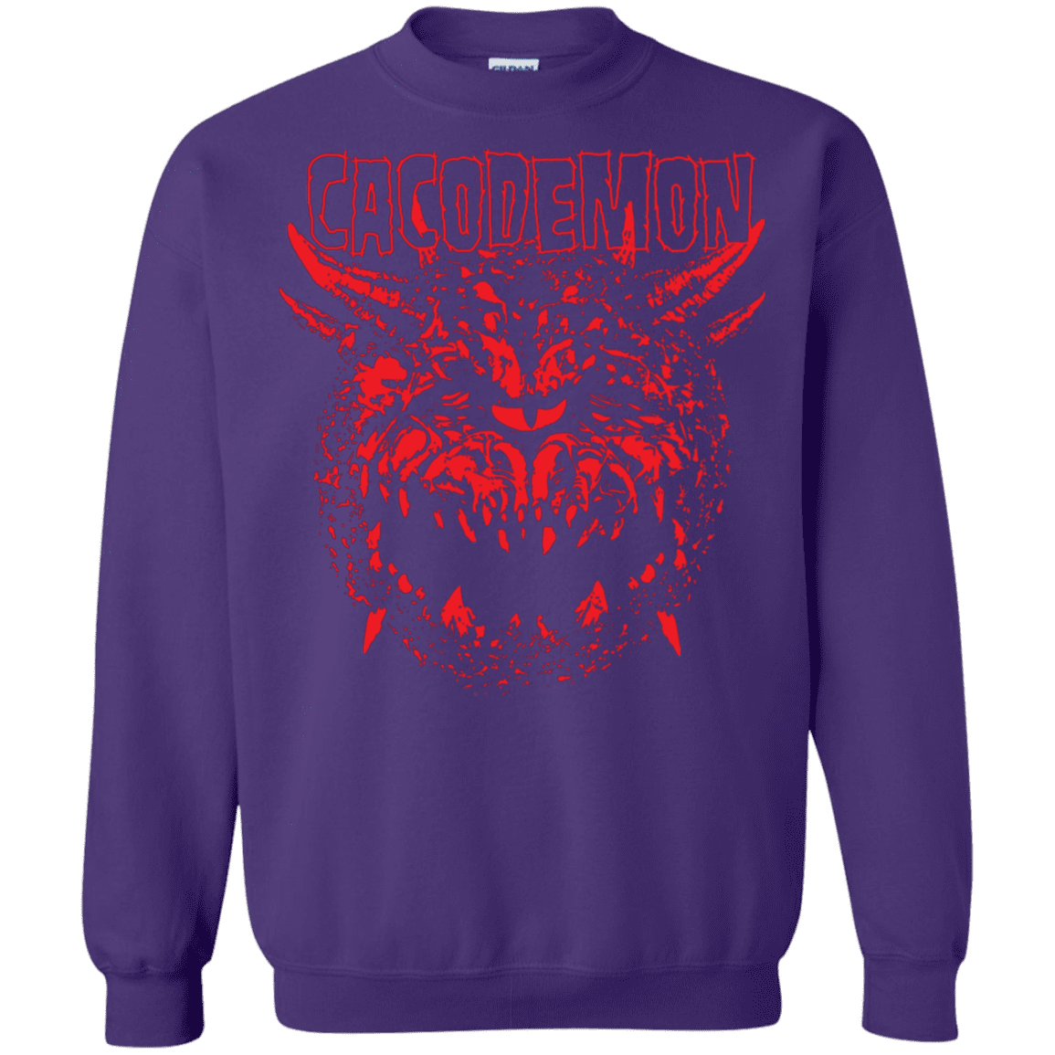 Sweatshirts Purple / S Cacodemon Crewneck Sweatshirt