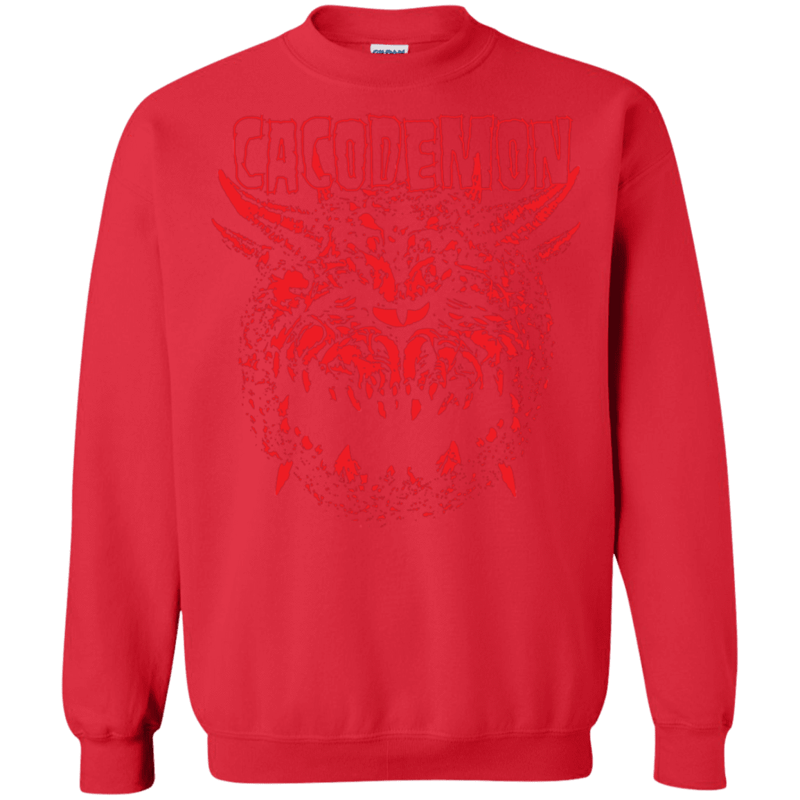 Sweatshirts Red / S Cacodemon Crewneck Sweatshirt