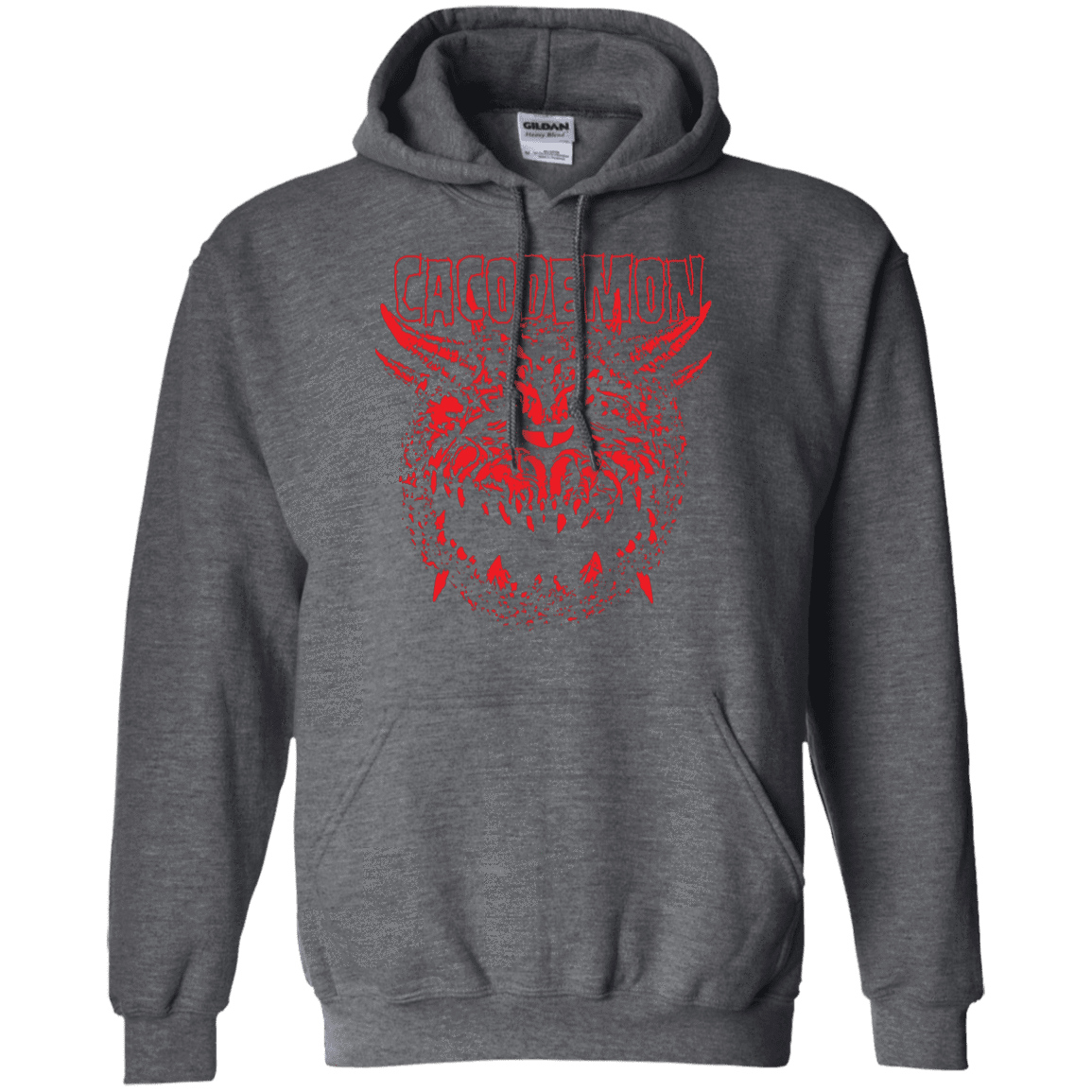 Sweatshirts Dark Heather / S Cacodemon Pullover Hoodie