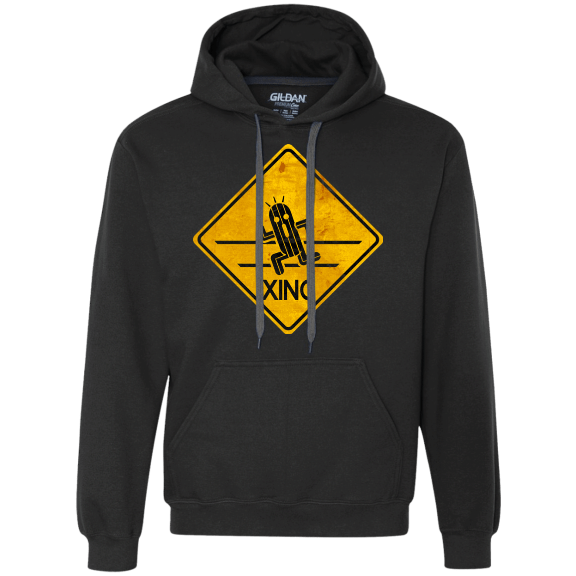 Sweatshirts Black / Small Cactuar Crossing Premium Fleece Hoodie