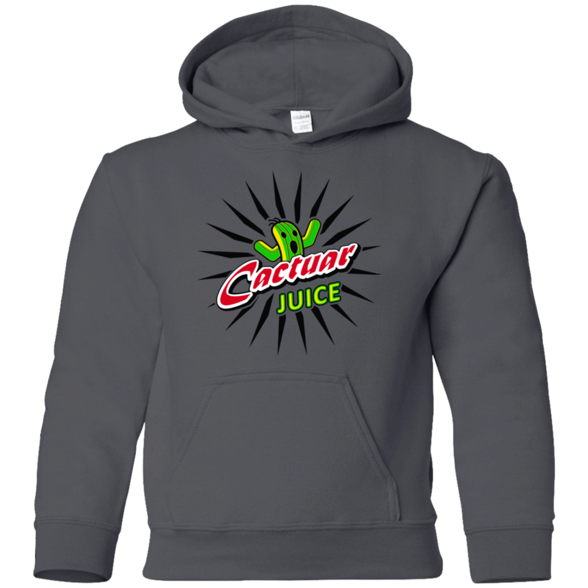 Sweatshirts Charcoal / YS Cactuar juice Youth Hoodie