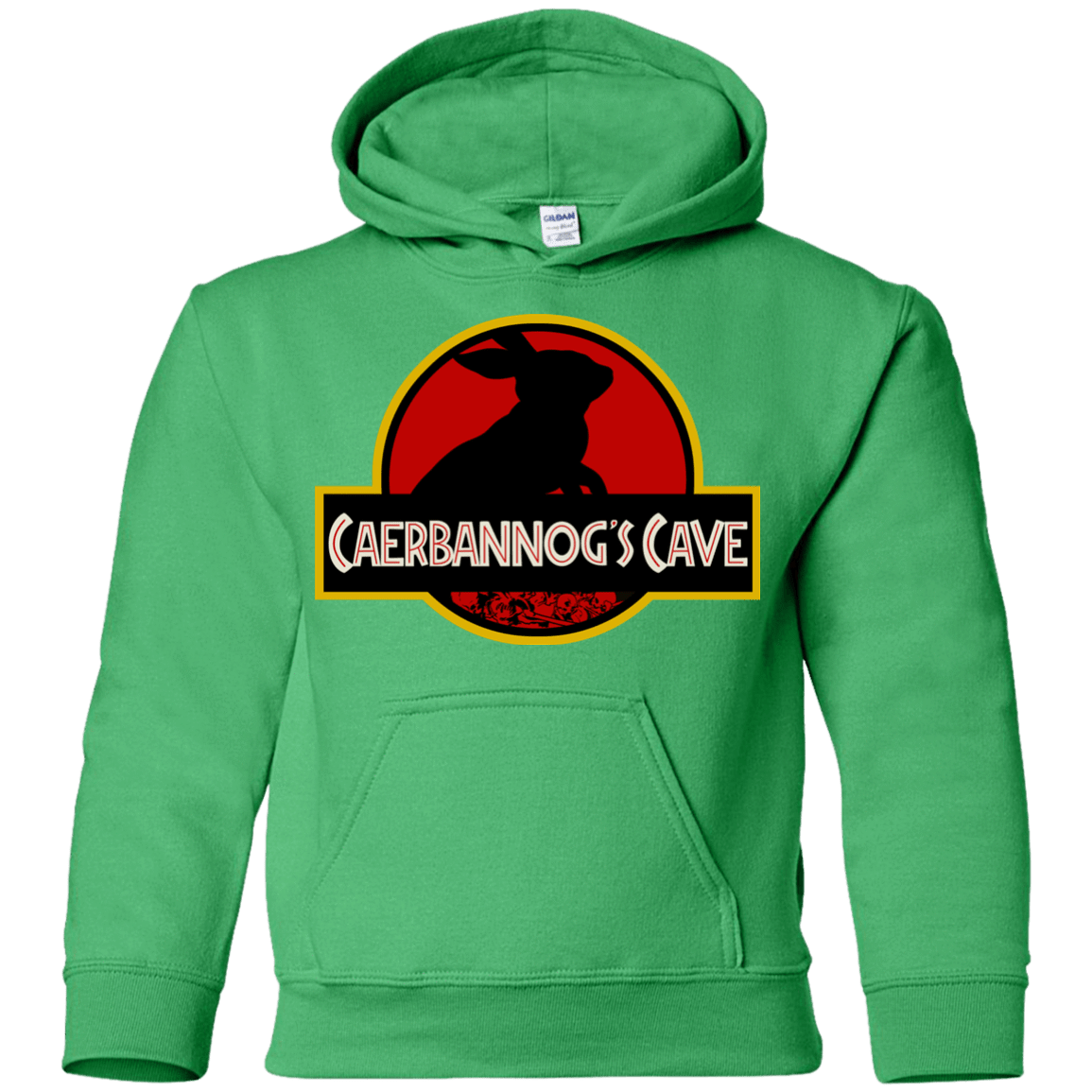 Sweatshirts Irish Green / YS Caerbannog Cave Youth Hoodie