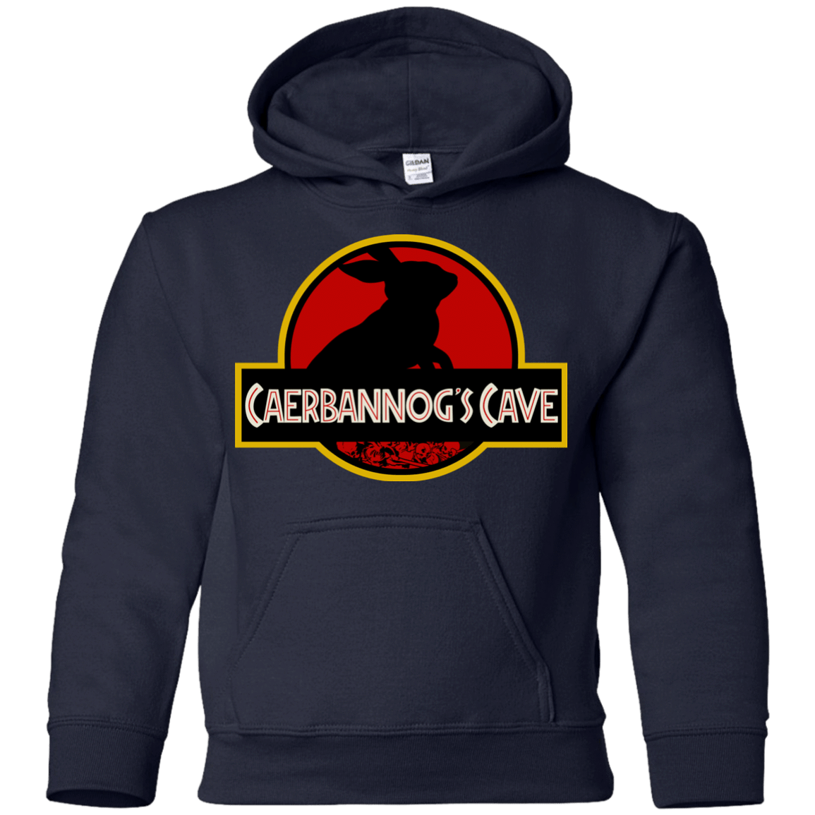 Sweatshirts Navy / YS Caerbannog Cave Youth Hoodie