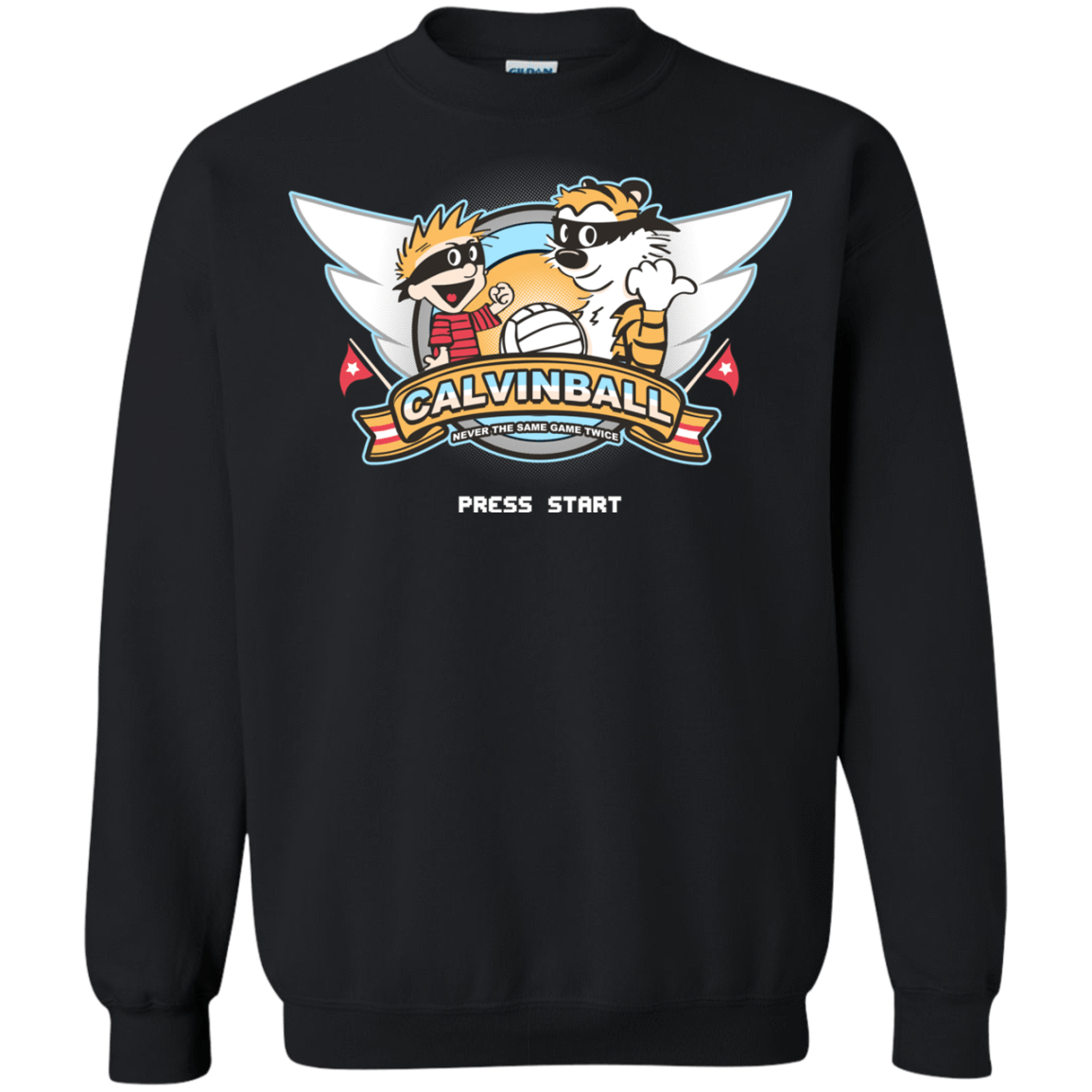Sweatshirts Black / Small Calvinball Video Game Crewneck Sweatshirt